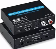 ARC HDMI 4K HDR HDCP2.2 Toslink Audio Extractor ARC HDMI 4K HDR HDCP2.2 Toslink Audio Extractor