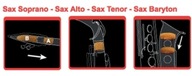 Saxmute 723000 Saxophone Silencer Saxofón
