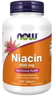 Vitamíny B-3 NIACIN 500mg 250tabs NOW FOODS Vitamíny B-3 NIACIN 500mg 250tabs NOW FOODS