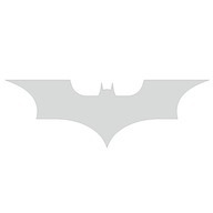 Samolepka REFLEKCIA nápis BATMAN zázračný netopier 60cm