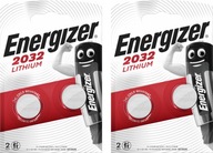 Špeciálna batéria Energizer 3V CR2032 4 ks Špeciálna batéria Energizer 3V CR2032 4 ks
