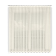 ZÁCLONA 400X240, ECRU VOIL, ROVNÁ ZÁCLONA 5CM