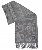 Orientálna šatka pašmínový štýl INDIA orient etno boho 174 x 70 Orientálna šatka pašmínový štýl INDIA orient etno boho 174 x 70