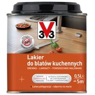 3V3 LAK NA KUCHYNSKÉ DOSKY 0,5L bezfarebný V33 3V3 LAK NA KUCHYNSKÉ DOSKY 0,5L bezfarebný V33