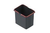 Odpadkový kôš 15l na triedenie GRAPHITE červený Odpadkový kôš 15l na triedenie GRAPHITE červený