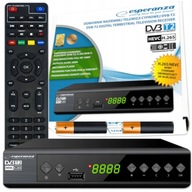 POZEMNÝ TV TUNER DVB-T2 FULL HD HDMI USB