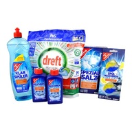 Súprava do umývačky riadu Dreft kapsule + 5 X G&G z Nemecka soľ, čistič, vôňa Súprava do umývačky riadu Dreft kapsule + 5 X G&G z Nemecka soľ, čistič, vôňa