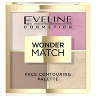 Eveline Cosmetics Paletka na kontúrovanie tváre 01 Eveline Cosmetics Paletka na kontúrovanie tváre 01