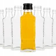 100ks 100 ml Moskovské sklenené fľaše na vodku a džúsy 100ks 100 ml Moskovské sklenené fľaše na vodku a džúsy