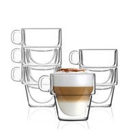 Dvojstenné poháre SENSO 6 ks na kávu