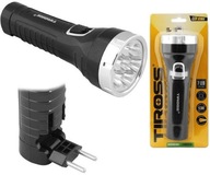 NABÍJACIA LED BATERKA Tiross 7-LED čierna NABÍJACIA LED BATERKA Tiross 7-LED čierna