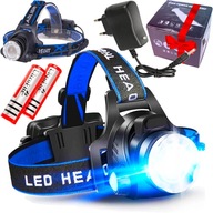 LED HLAVNÉ SVETLO ZOOM XML-T6 CREE NABÍJAČKA HLAVY + BATÉRIA LED HLAVNÉ SVETLO ZOOM XML-T6 CREE NABÍJAČKA HLAVY + BATÉRIA