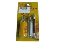 CO2 kartuša na hustenie kolies hadičkou - 2 x 16 gramov. CO2 kartuša na hustenie kolies hadičkou - 2 x 16 gramov.