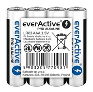 EVERACTIVE Batérie LR03 / AAA fóliové 4 ks.
