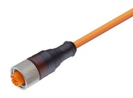 RKT 4-07/10 M kábel 10m pre snímač, PVC, M12