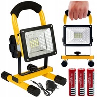VÝKONNÉ HALOGÉNOVÉ PRENOSNÉ LED VEĽKÁ PRACOVNÁ LAMPA SVETLO NA BATÉRIU VÝKONNÉ HALOGÉNOVÉ PRENOSNÉ LED VEĽKÁ PRACOVNÁ LAMPA SVETLO NA BATÉRIU