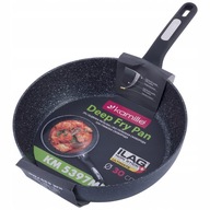 Panvica DEEP WOK MARBLE INDUCTION HRÚBKA 30 cm Panvica DEEP WOK MARBLE INDUCTION HRÚBKA 30 cm