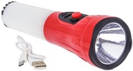Nabíjateľná fluorescenčná baterka powerbank 3v1 Nabíjateľná fluorescenčná baterka powerbank 3v1