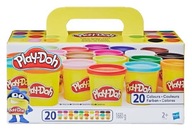 Play-Doh Súprava 20 farebných rúr Veľký box