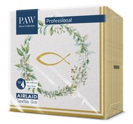 PAW Communion GOLD FISH netkané obrúsky "Złota Rybka" 50 KS PAW Communion GOLD FISH netkané obrúsky "Złota Rybka" 50 KS