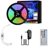 LED pásik 5M RGB 5050 LED APLIKÁCIA NA DIAĽKU + ZADARMO LED pásik 5M RGB 5050 LED APLIKÁCIA NA DIAĽKU + ZADARMO