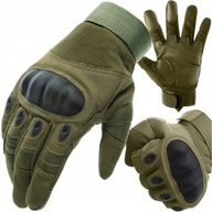 Motocyklistické taktické pánske rukavice s dotykovým displejom Khaki L Motocyklistické taktické pánske rukavice s dotykovým displejom Khaki L