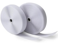 Silná páska na suchý zips obidve strany šírka 50 mm * 5 metrov biela Silná páska na suchý zips obidve strany šírka 50 mm * 5 metrov biela