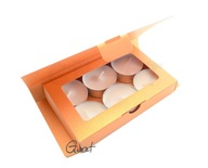 GoatBox oranžová krabička na čajové sviečky