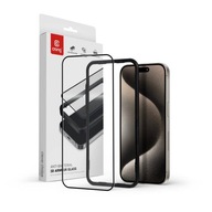 Tvrdené sklo 9H Crong Apple iPhone 15 Pro + inštalačný rámik Tvrdené sklo 9H Crong Apple iPhone 15 Pro + inštalačný rámik