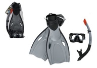 Potápačský set maska, šnorchel, plutvy Grey Bestway 25044