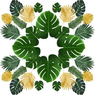 UNOMOR Hawaii Monstera umelý palmový list 70ks
