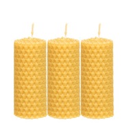 3x sviečka z včelieho vosku 8/3 cm 3x sviečka z včelieho vosku 8/3 cm