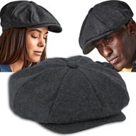 PÁNSKA ŠARŽOVÁ ČIAPKA PEAKY BLINERS ŠTÝL ELEGANTNÉ RETRO L/XL PÁNSKA ŠARŽOVÁ ČIAPKA PEAKY BLINERS ŠTÝL ELEGANTNÉ RETRO L/XL