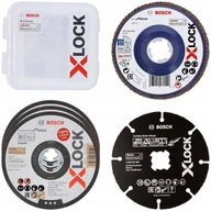 BOSCH Sada 5 rezných a brúsnych kotúčov 125 x 22,23 mm X-LOCK BOSCH Sada 5 rezných a brúsnych kotúčov 125 x 22,23 mm X-LOCK