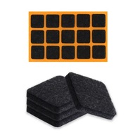 15 KS PLSTENÉ PODLOŽKY PRE STOLIČKY, NOHY NÁBYTKU, 25x25 15 KS PLSTENÉ PODLOŽKY PRE STOLIČKY, NOHY NÁBYTKU, 25x25