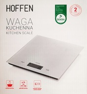 Sklenená elektronická kuchynská váha HOFFEN