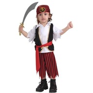 PIRÁTSKY OUTFIT MALÝ PIRÁTKY PIRÁTI PIRÁTSKY ŠTÝL 104 PIRÁTSKY OUTFIT MALÝ PIRÁTKY PIRÁTI PIRÁTSKY ŠTÝL 104
