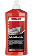 SONAX NanoPro farbiaci vosk červený 250ml SONAX NanoPro farbiaci vosk červený 250ml