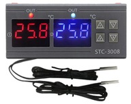 Termostat Dvojitý regulátor teploty STC3008