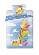 Detské obliečky 100x135 plyšové hračky Žirafa
