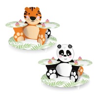 Stojan na cupcake Animals obojstranný 30x44cm Stojan na cupcake Animals obojstranný 30x44cm