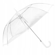 Transparentný svadobný dáždnik XXL svadobný dáždnik