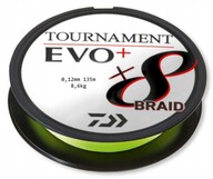 Daiwa Tournament Evo+ oplet 0,12 mm 135 m. 8,6 kg.