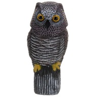 Sova s pohyblivou hlavou 38 cm Odpudzovač vtákov Sova s pohyblivou hlavou 38 cm Odpudzovač vtákov