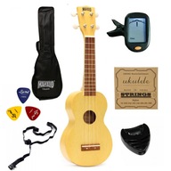 Mahalo MEGA sopránový ukulele set YL Kahiko HIT Mahalo MEGA sopránový ukulele set YL Kahiko HIT