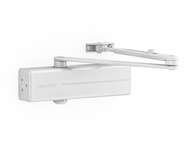 ASSA ABLOY DC140 Dverový zatvárač s ramenom, biely