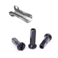 Maticové vsuvky DT Swiss Standard 14 mm, čierna mosadz, 100 kusov Maticové vsuvky DT Swiss Standard 14 mm, čierna mosadz, 100 kusov