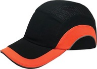 Ľahký ochranný klobúk na prilbu zo 100% bavlny oranžovej farby