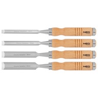 Stolárska dláta 6,12,18,24mm NEO drevená násada Stolárska dláta 6,12,18,24mm NEO drevená násada