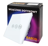 WIFI DOTYKOVÝ VYPÍNAČ NA ROLETY, ŽALÚZIE, BIELE WIFI DOTYKOVÝ VYPÍNAČ NA ROLETY, ŽALÚZIE, BIELE
